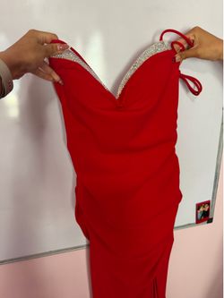 Long Red Formal Dress
