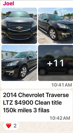 2014 Chevrolet traverse LTZ
