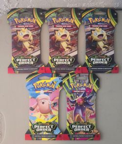 Pokémon TCG Perfect Order Booster Packs