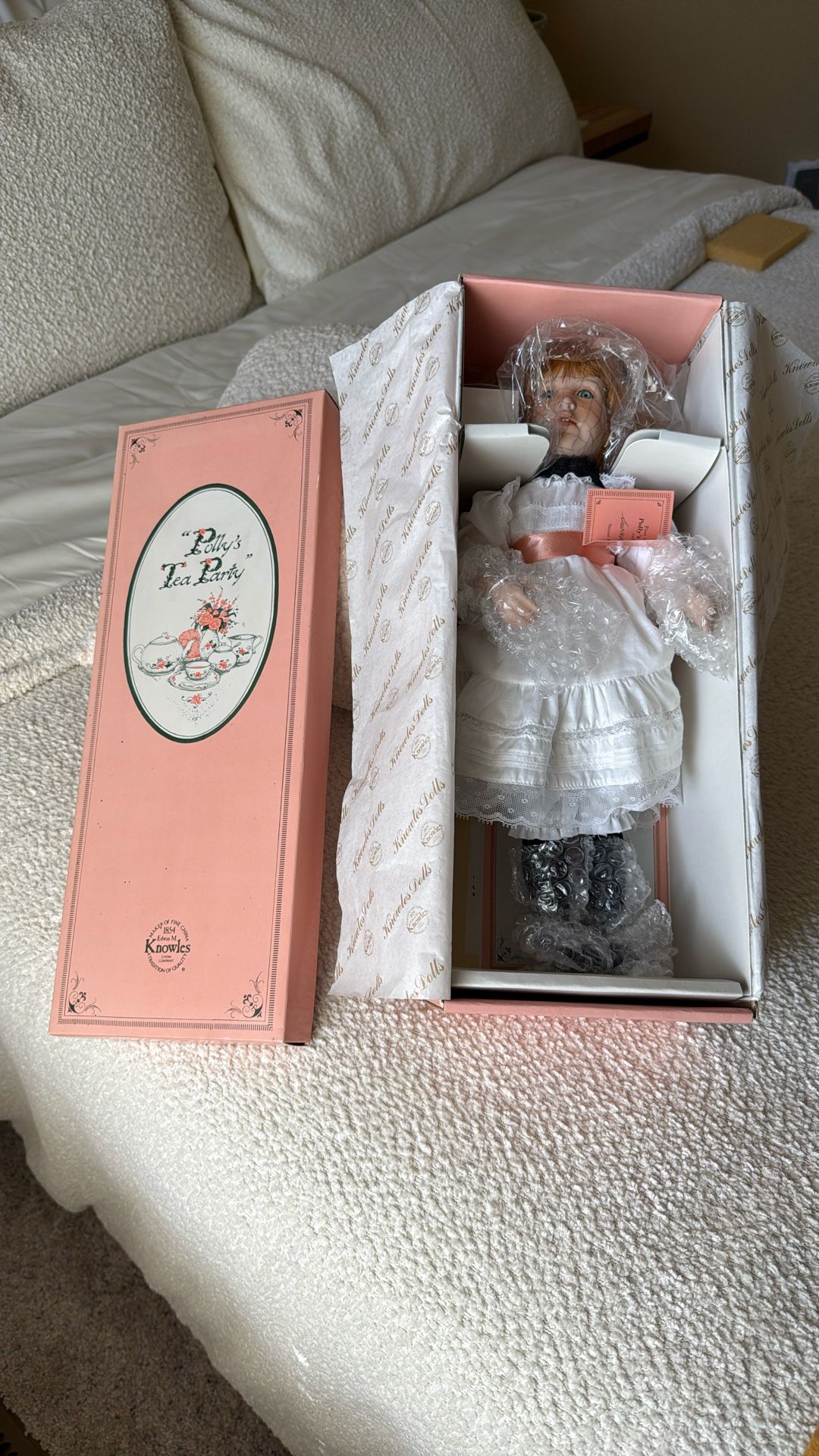 Susan Krey, Knowles Co, Porcelain Doll