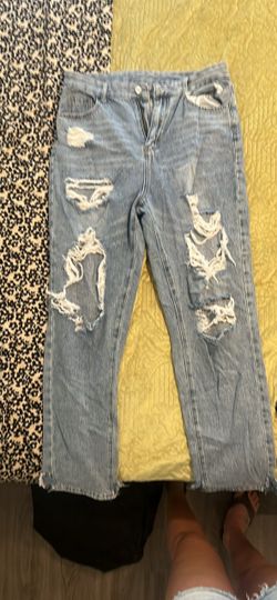 SHEIN size L for women holy jeans