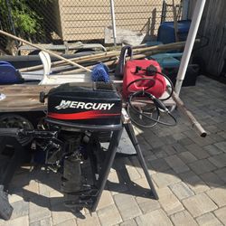 5 Horse 4 Stroke Motor With Tank