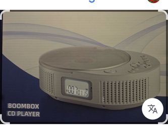Boombox CD Player