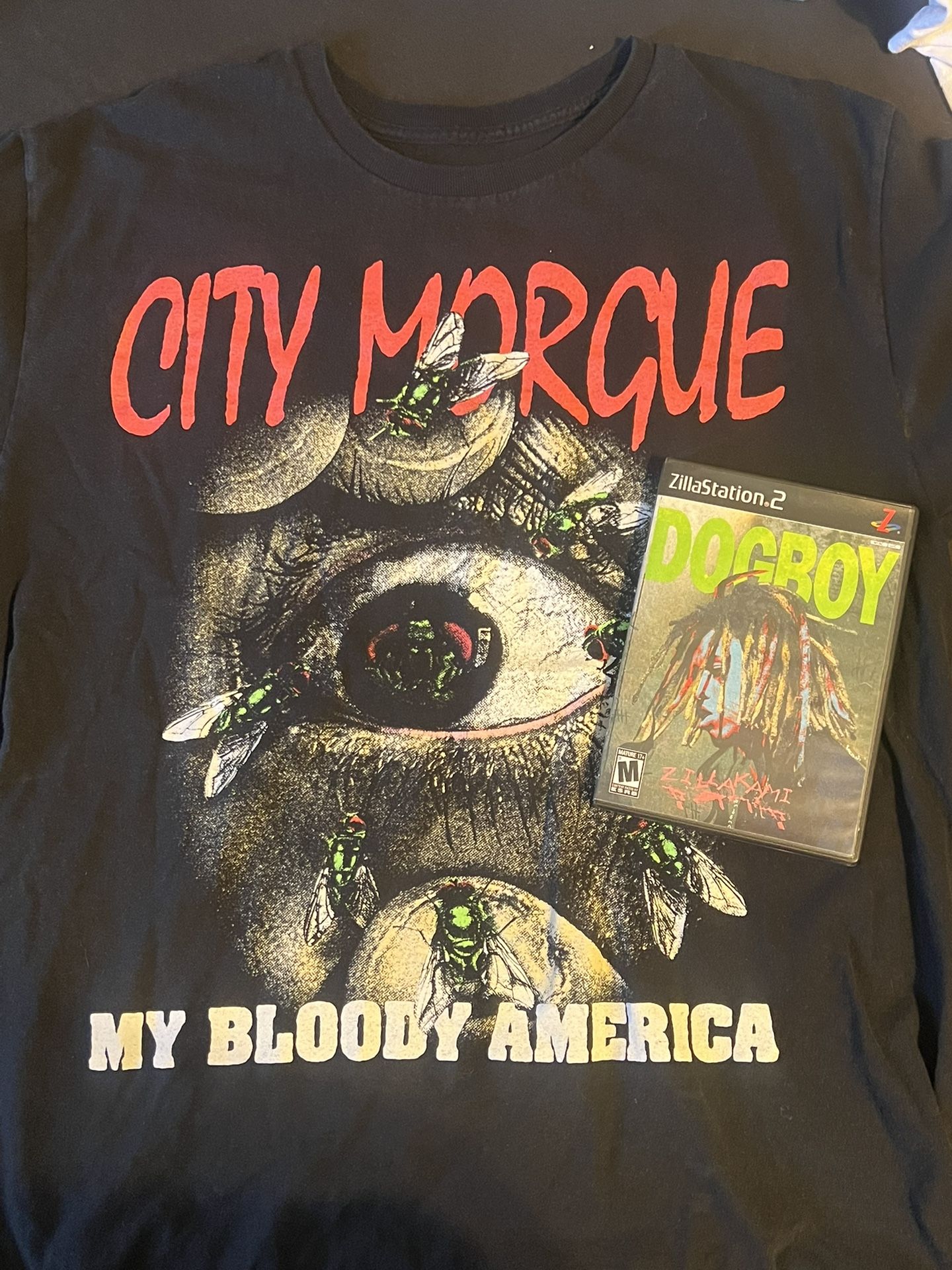 City Morgue MBA Tour Shirt+ ps2 zillakami case