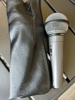 Used Realistic Vintage Highball Microphone W Pouch 