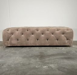 Bespoke Soho Tufted Ottoman 60” x 32” x 18”
