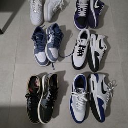 Nike Air Max 1s And Jordan 1s