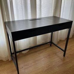 Black IKEA Desk Table