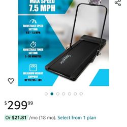 SereneLife Folding Digital Display Electric Treadmill