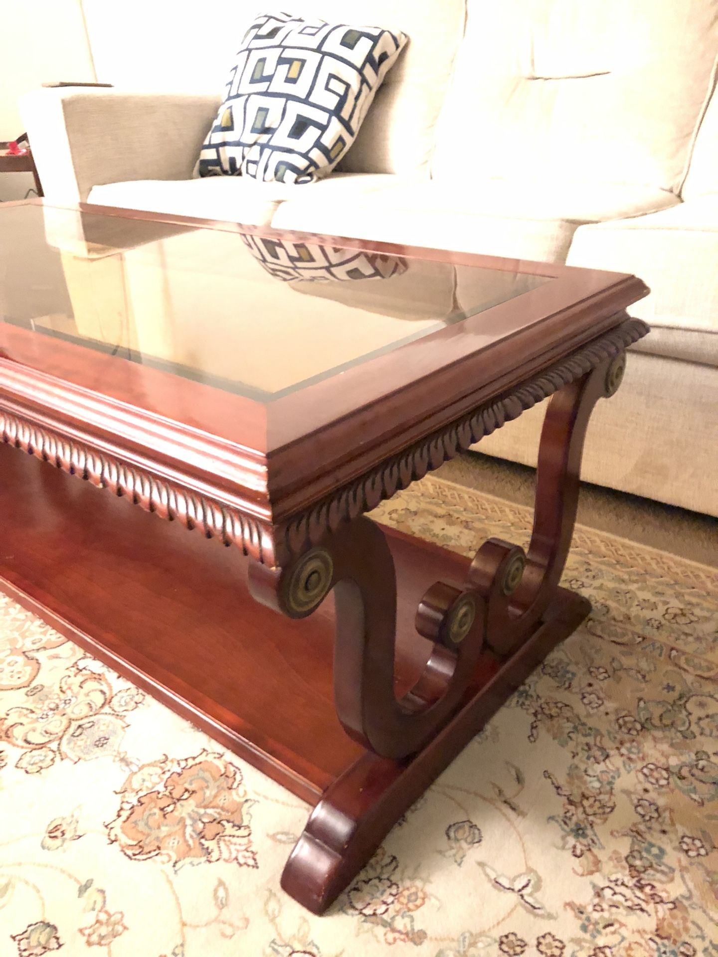 Middle Eastern Dining Table + Smaller Table