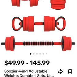 4-in1 weight set