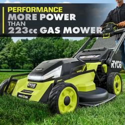 RYOBI 80V HP Brushless Battery Cordless Electric 30 in. Multi-Blade Lawn Mower (tool Only)