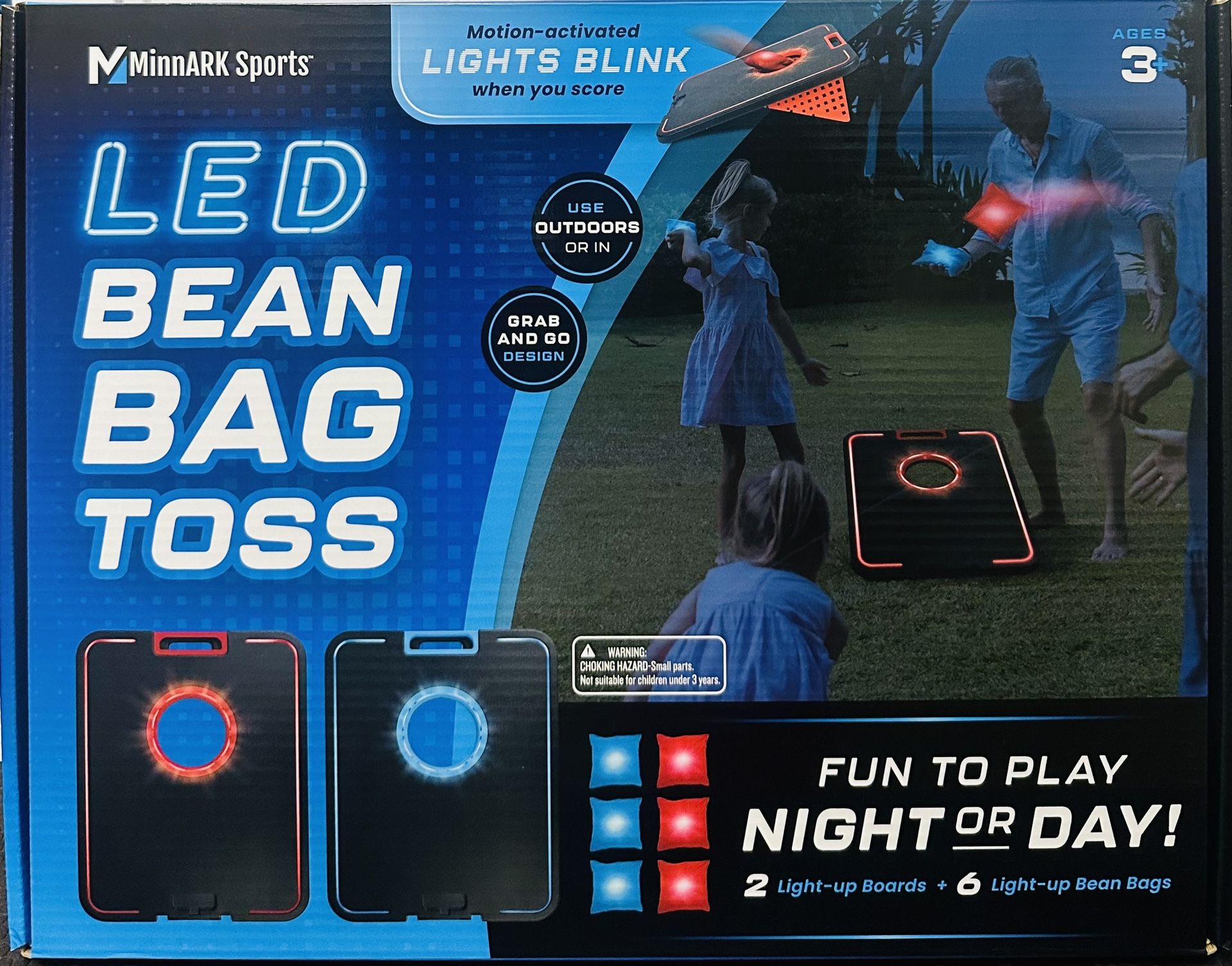 Led Indoor Outdoor Bean Bag Toss Game Set