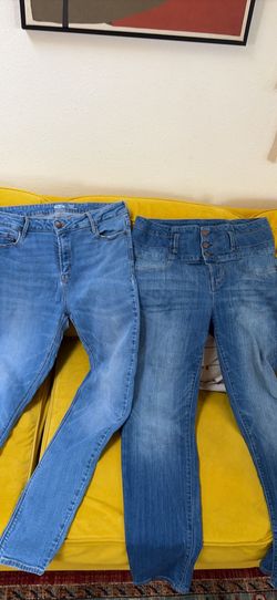 2 size 14 jeans/ Old Navy & Refuge