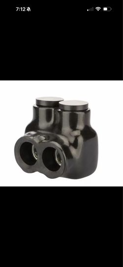 Polaris (IT-3/0B) 3/0-6 AWG Insulated Tap Connector, Black