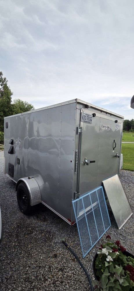 2024 6 X 12 Utility Trailer RV Conversion