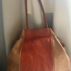 Banana Republic Large Leather Tote Bag