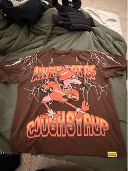 That’s a awful lot of cough syrup shirts SIZE XL