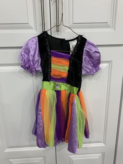 Girls Witch Halloween Costume Size 4/6