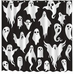 Ghost Shower Curtain 