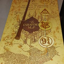 Harry Potter Interactable Marauders Map 
