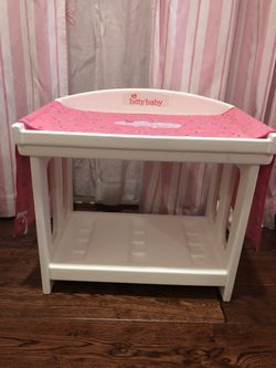 Bitty Baby Changing Table!