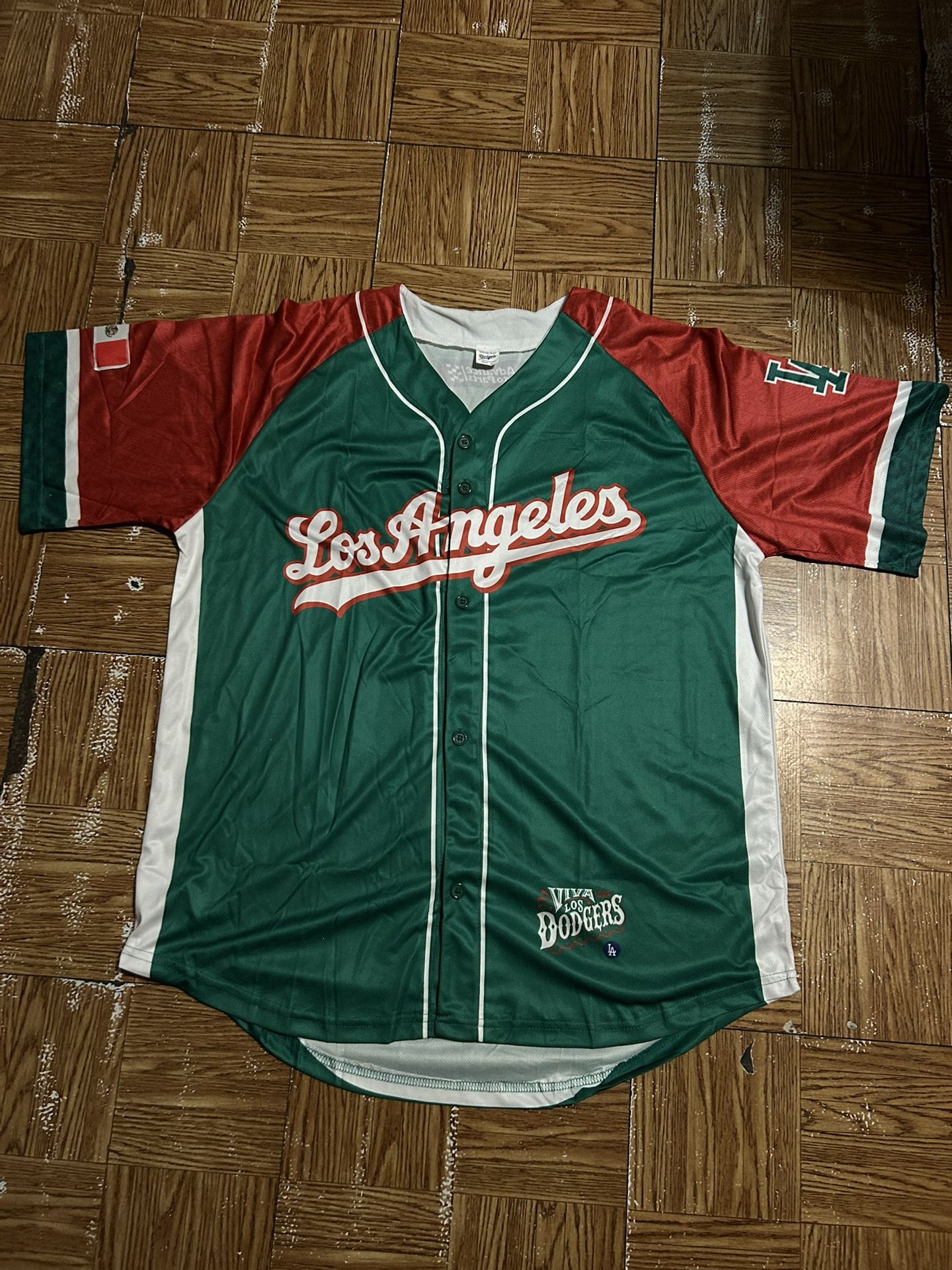 Los Angeles Mexico Flag Colored Jersey