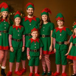 Elf Costumes For The Family Perfect For Christmas!!