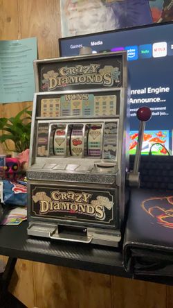 Casino crazy diamonds machine ( working)