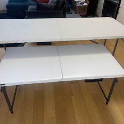 Portable Folding Tables (can sold separately or together)