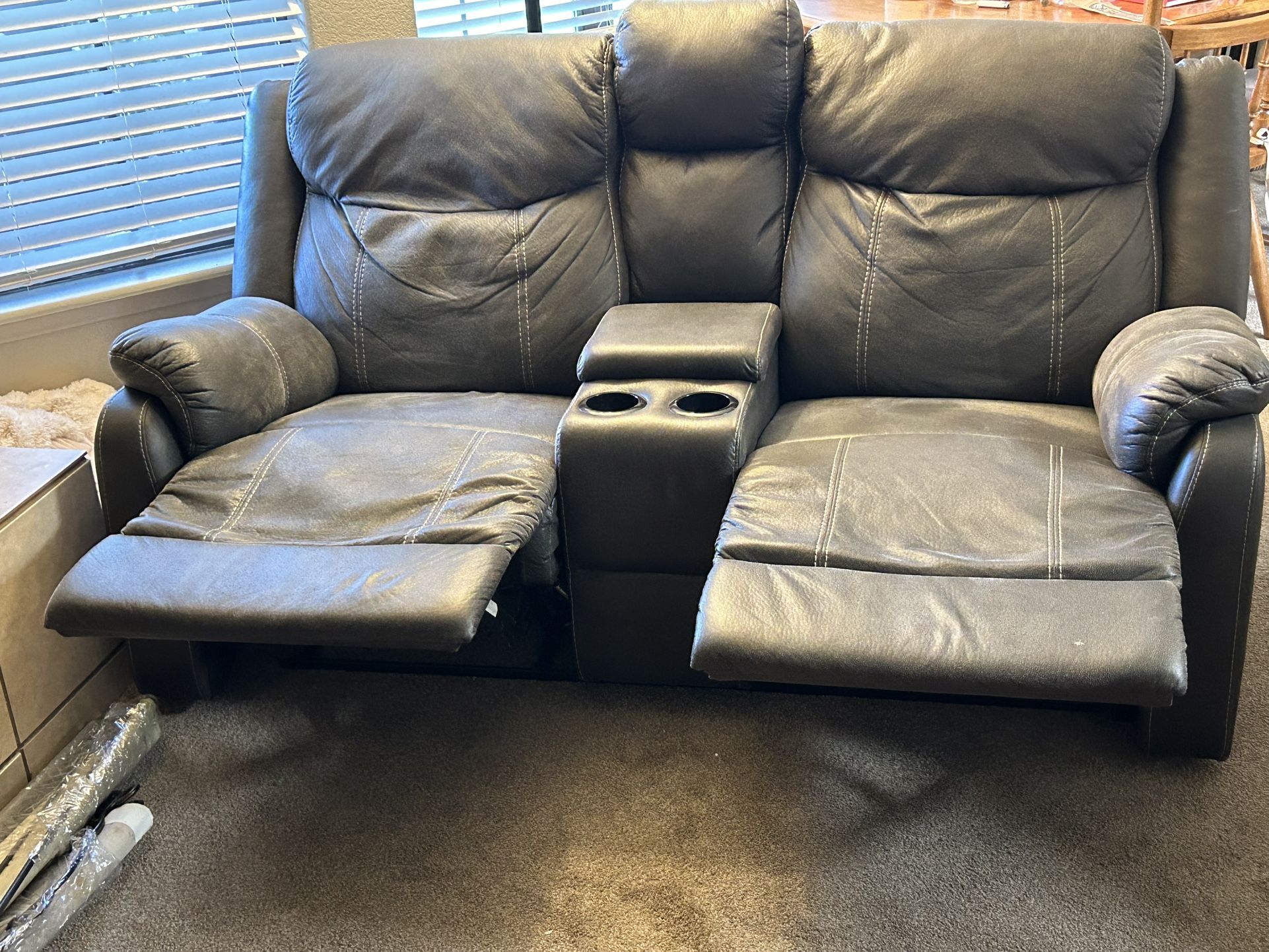 Loveseat with Center Console