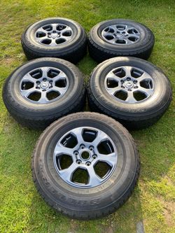 Like New 17” Wheels & Tires