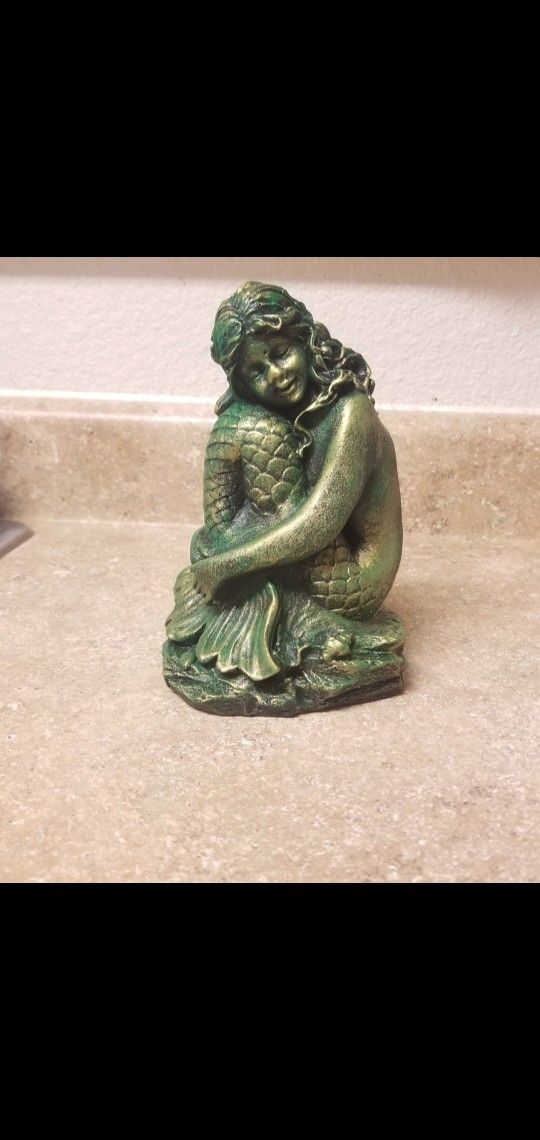 Garden Mermaid Concreat Statue 
