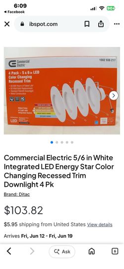Led ceiling lights