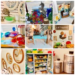 Huge upcycled home decor 50% off MOVING SALE