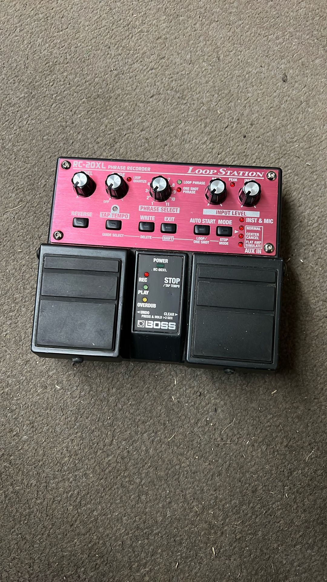 Boss RC-20XL Looper Guitar Loop Station Effects Pedal