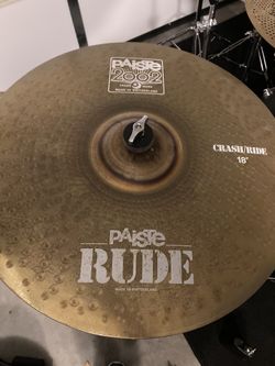 Paiste Rude 18” Crash