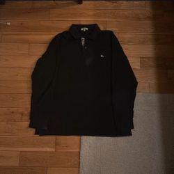 Burberry Quarter Button Up