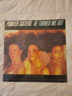 Pointer Sisters 'He Turned Me Out' Vintage Vinyl 12" Single SEALED
