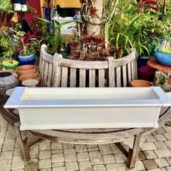 3’ Self Watering Window Box: 36”W x 12”D x 10”H