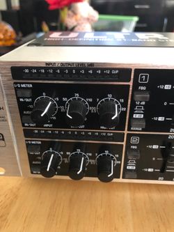 Behringer Ultra-Graph-Pro-EQ 32 Band Stereo Sub-Out FBQ Feedback Detection and more