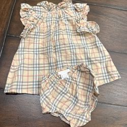 Burberry Dress Size 9months