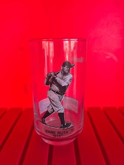 Babe Ruth 1936 Collector Drinking Glass