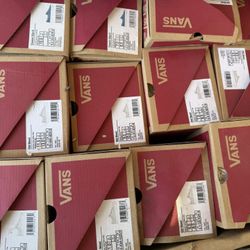 NEW Vans Shoes Various Size 