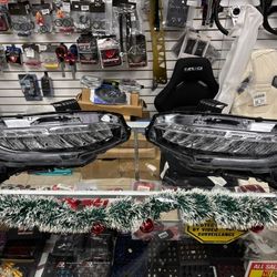 Fits 15-23 Dodge Challenger Hellcat Style Front Bumper Lip Textured Black PP