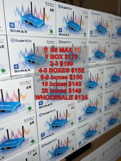 Superbox S6 Max new 2024 Model Wholesale reseller S6 Ultra super box