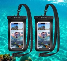 SYNCWIRE Waterproof Phone Pouch [2-Pack]