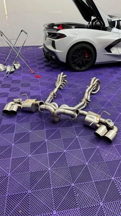 C8 stingray exhaust