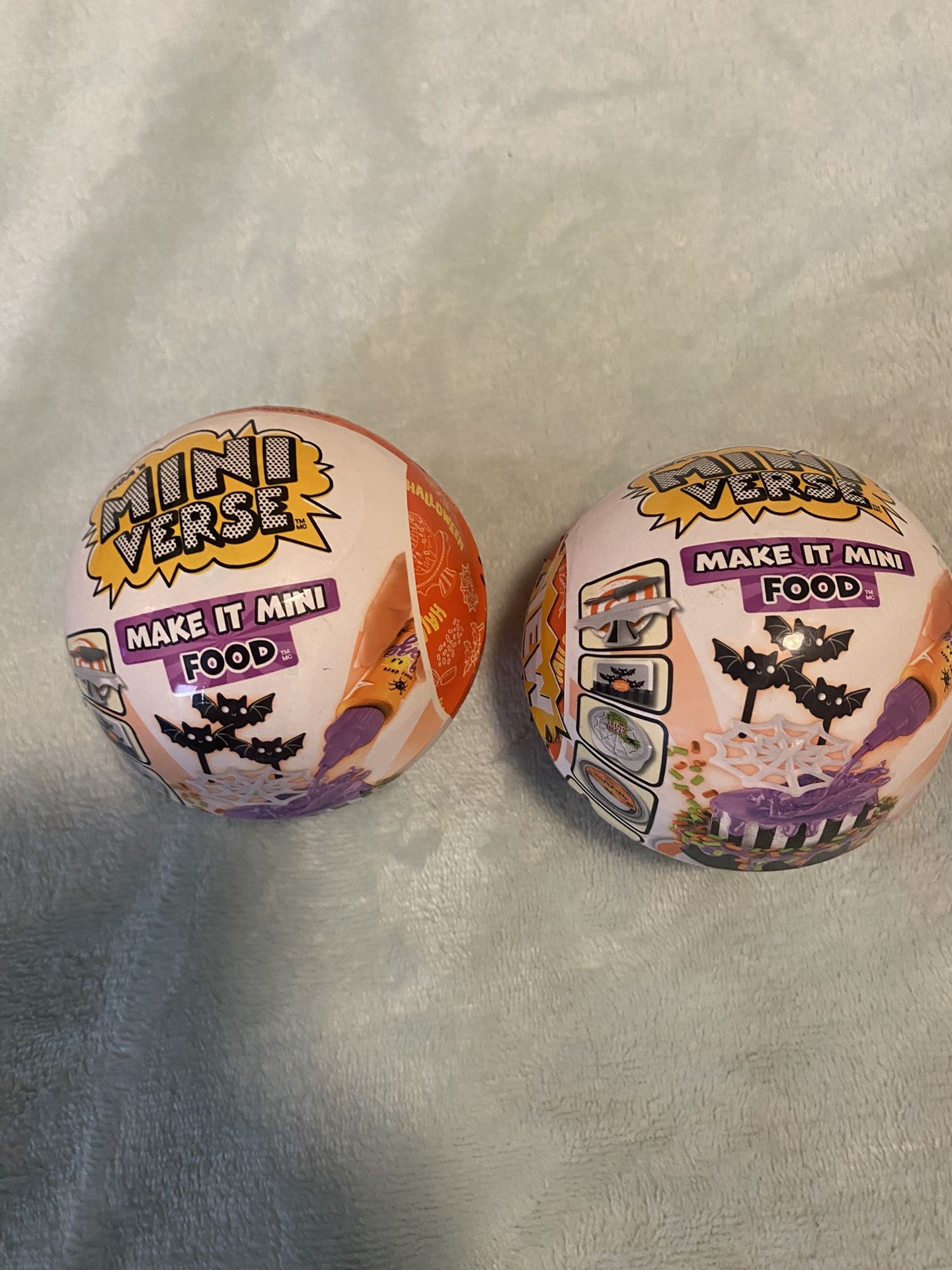 2 Brand New Mini Verse Halloween Balls