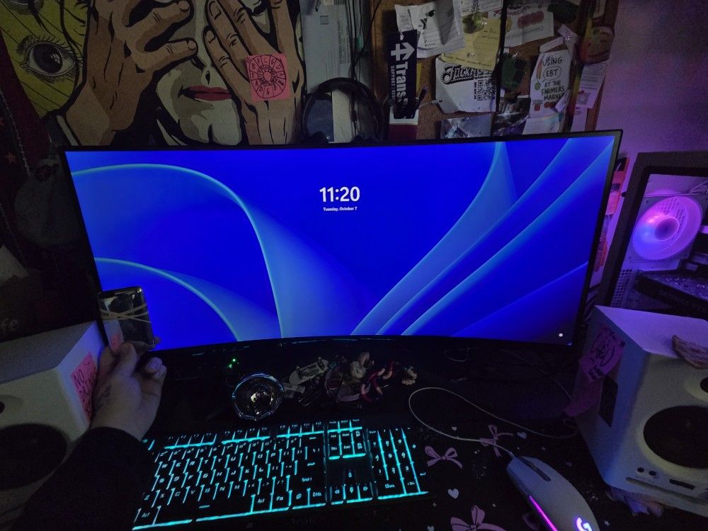 ACER NITRO - Curved QHD 180Hz 1ms FreeSync Monitor - New